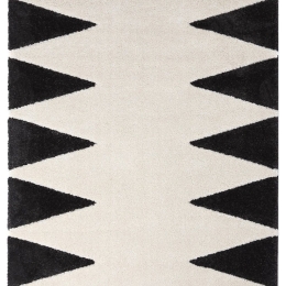 Χαλί Fara 65212/609 White-Black Royal Carpet 80X150cm