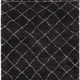 Χαλί Fara 65217/699 Black-White Royal Carpet 80X150cm