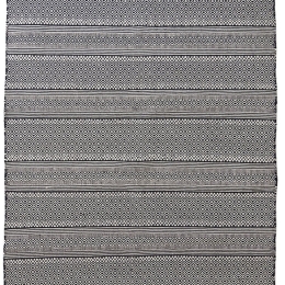 Χαλί Urban Cotton Kilim Estelle Bossa Nova Grey-Red Royal Carpet 200X290cm