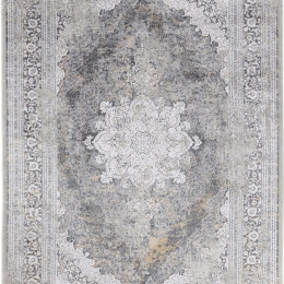 Χαλί Bamboo Silk 5989A Light Grey-Anthracite Royal Carpet 160X230cm
