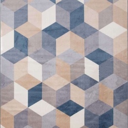Χαλί Nubia 726 Z Beige-Blue Royal Carpet 155X230cm