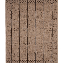 Χαλί Ψάθινο Avanos 9004 Black Royal Carpet 80X150cm