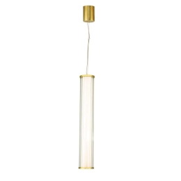 Φωτιστικό Οροφής Led Frida 4237700 Gold Mat Viokef Μέταλλο,Γυαλί
