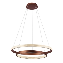 Φωτιστικό Οροφής Led Sydney 4236000 Brown Viokef Μέταλλο