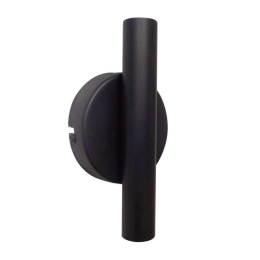 Φωτιστικό Τοίχου-Απλίκα Led Duct 3989700 Black Viokef Αλουμίνιο