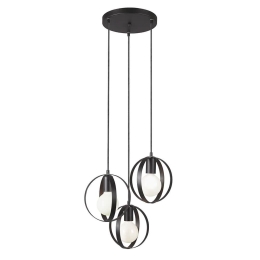 Φωτιστικό Οροφής Malou 4233800 Black Viokef Μέταλλο