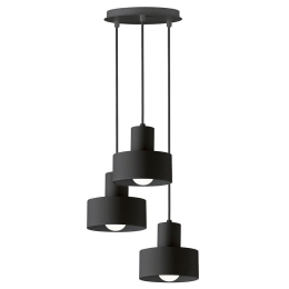 Φωτιστικό Οροφής Norton 4185001 Black Viokef Μέταλλο