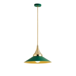 Φωτιστικό Οροφής Menta 4241300 D400 Green-Gold Viokef Μέταλλο