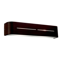 Φωτιστικό Τοίχου-Απλίκα Terry 4104101 Wenge Viokef Αλουμίνιο,Γυαλί