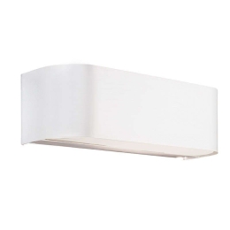 Φωτιστικό Τοίχου-Απλίκα Zed 4094801 White Viokef Αλουμίνιο,Γυαλί