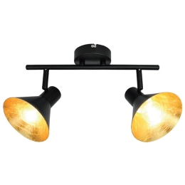 Φωτιστικό Οροφής - Σποτ Harvey 4167100 Black Viokef Μέταλλο