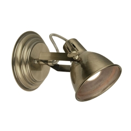 Φωτιστικό Οροφής - Σποτ Praga 4166400 Bronze Viokef Μέταλλο