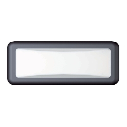 Φωτιστικό Τοίχου-Απλίκα Minos 4189700 L230 Anthracite Viokef