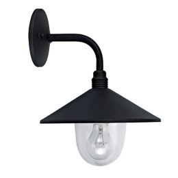 Φωτιστικό Τοίχου-Απλίκα Pilos 4178200 Black Viokef