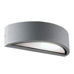 Φωτιστικό Τοίχου-Απλίκα Rhodes 4100700 W260 Silver Viokef