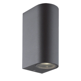 Φωτιστικό Τοίχου-Απλίκα Round Tilos 4099600 2-L H150 Anthracite Viokef