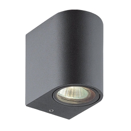 Φωτιστικό Τοίχου-Απλίκα Round Tilos 4099700 1-L H80 Anthracite Viokef