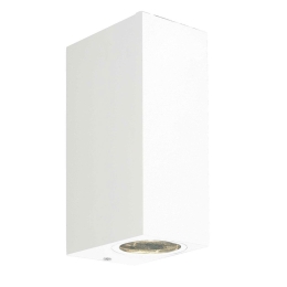 Φωτιστικό Τοίχου-Απλίκα Sq Tilos 4099401 2-L White Viokef
