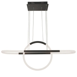 Φωτιστικό Οροφής Girotondo 4250200 Led Black Viokef Μέταλλο