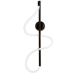 Φωτιστικό Τοίχου - Απλίκα Annete 4251401 Led Black Viokef Μέταλλο
