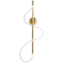 Φωτιστικό Τοίχου - Απλίκα Annete 4251400 Led Gold Viokef Μέταλλο