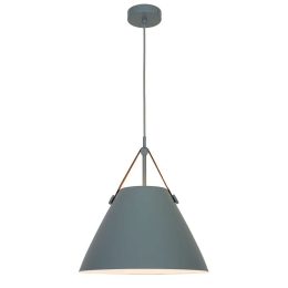 Φωτιστικό Οροφής Hector 4253700 Φ270 E27 Grey Viokef Μέταλλο