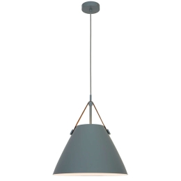 Φωτιστικό Οροφής Hector 4253800 Φ350 E27 Grey Viokef Μέταλλο