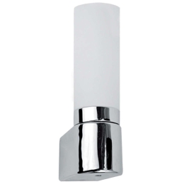 Φωτιστικό Τοίχου - Απλίκα Robert 4104800 E14 White-Silver Viokef Μέταλλο,Γυαλί