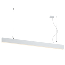 Φωτιστικό Οροφής - Ράγα Station 3911-0014-3-W-N 150cm 3000K Led White Viokef Μέταλλο,Αλουμίνιο
