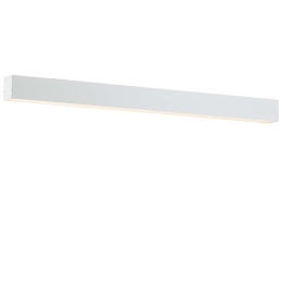 Φωτιστικό Τοίχου - Απλίκα Station 3911-0215-3-W-N 180cm 3000K Led White Viokef Μέταλλο,Αλουμίνιο