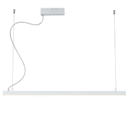 Φωτιστικό Οροφής - Ράγα Lynne 3994600 Led 100x3,5x100cm White Viokef Μέταλλο