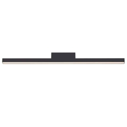 Φωτιστικό Οροφής - Πλαφονιέρα Lynne 3994701 Led 100X9cm Black Viokef Μέταλλο