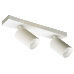 Φωτιστικό Οροφής - Σποτ Stage 4259700 2xMAX 13W 60x12,7cm White Viokef Αλουμίνιο
