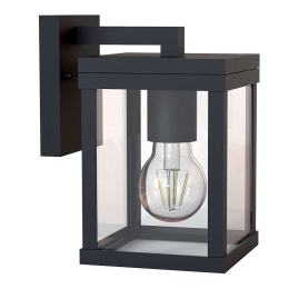 Φωτιστικό Τοίχου - Απλίκα Keros 4254900 L:127 X H:210 Black Viokef