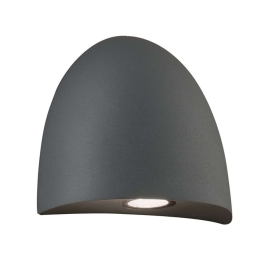 Φωτιστικό Τοίχου - Απλίκα Bauta 4260400 L:108XH:96 Anthracite Viokef