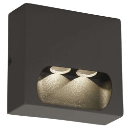 Φωτιστικό Τοίχου - Απλίκα Poros 4261401 L:100 Anthracite Viokef