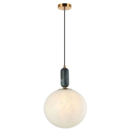 Φωτιστικό Οροφής Polly 4264200 25x150cm 1xE27 40W Multi Viokef Γυαλί,Μάρμαρο,Ατσάλι