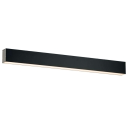 Φωτιστικό Τοίχου Station Ultra 3911-0219-3-B-N 58x7,5cm Led 2565Lm 15W 3000K Black Viokef Αλουμίνιο