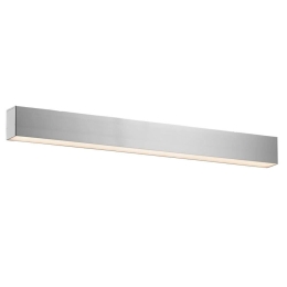 Φωτιστικό Τοίχου Station Ultra 3911-0219-3-U-N 58x7,5cm Led 2565Lm 15W 3000K Silver Viokef Αλουμίνιο