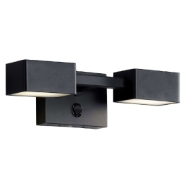 Φωτιστικό Τοίχου-Απλίκα Nosto 4276400 28x7,5cm Led 792lm 12,6W Black Viokef
