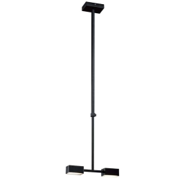 Φωτιστικό Οροφής Nosto 4276500 30,5x75,5/132,5cm Led 792lm 12,6W Black Viokef