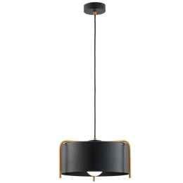 Φωτιστικό Οροφής Seventy’s 4284100 Φ35x100cm 1xE27 40W Black-Gold Viokef