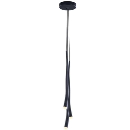 Φωτιστικό Οροφής Erika 4276900 Φ16x150cm Led 371lm 15,5W Black Viokef