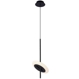 Φωτιστικό Οροφής Ariana 4281100 Φ21x200cm Led 521lm 7W Black Viokef