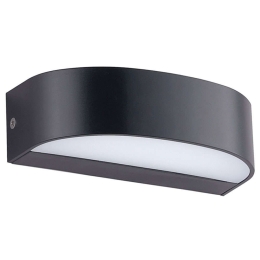 Φωτιστικό Τοίχου-Απλίκα Sifnos 4282800 17,2x4,6cm Led 450lm 8W Dark Grey Viokef