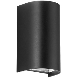 Φωτιστικό Τοίχου-Απλίκα Spirit 4282500 11x19,5cm 2xGu10 7W Black Viokef