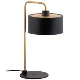 Φωτιστικό Επιτραπέζιο Seventy’s 4284300 Φ20,5x46 1xE27 40W Black-Gold Viokef