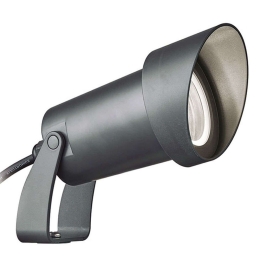 Φωτιστικό Δαπέδου Κήπου Ellis 4256900 15,5x23,5cm 1xGU10 7W Dark Grey Viokef