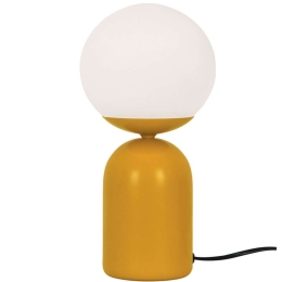 Φωτιστικό Επιτραπέζιο Erietta 4296202 Φ14,5x31,5cm 1xE14 10W White-Yellow Viokef