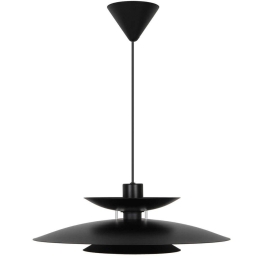 Φωτιστικό Οροφής Nino 4297101 Φ45x15,5cm 1xE27 40W Black Viokef